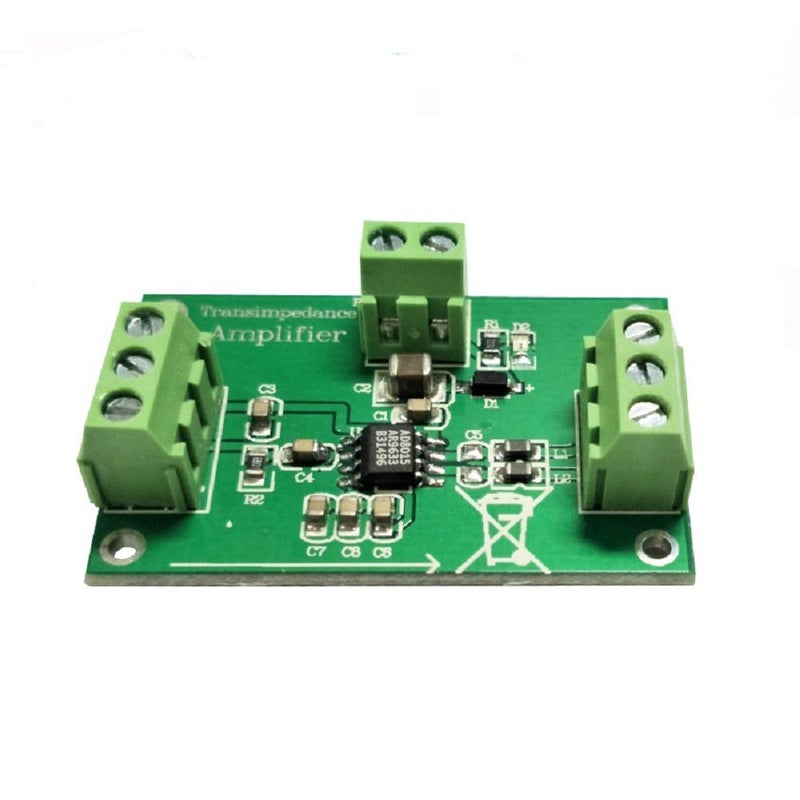 Taidacent AD8015 Wideband/Differential Output Transimpedance Amplifier Module Single-Ended to Differential 240M Bandwidth 155Mbps Data Rate - Image 1